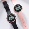 SYNOKE 9108 Student Silicone Strap Electronic Watch(Black)