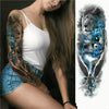 2 PCS Large Arm Sleeve Waterproof Temporary Tattoo Sticker(TQB-012)