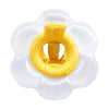 Children Sun Flower Seat Ring Swimming Ring Baby Inflatable Lifebuoy with Pillow