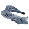 Rabbit Ears Cloth Bow Headband Girls Hair Hoop Bands Accessories(Blue)