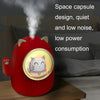 A-16 Home Office Silent Mini Lucky Cat USB Humidifier(White)