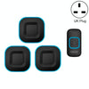 Wireless Doorbell Plug-in, 300m Range, 38 Melodies, UK Plug, Black