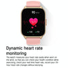 Blood Oxygen / Sleep / Heart Rate Health Monitoring Smart Watch Square Sports Watch(Silver Gray)