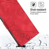 For Asus Zenfone 11 Ultra Skin Feel Embossed Leather Phone Case(Red)