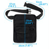 Restaurant Waiter Waist Money Bag Restaurant Apron Bag(Black)
