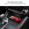 Car Fast Charging Wireless Charger for Nissan Sylphy 2020-2021, Left Driving(Black)
