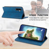 For Samsung Galaxy A26 5G Business Solid Color Magnetic RFID Leather Phone Case(Blue)