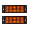 2pcs Car / Truck 10LEDs Side Marker Indicator Lights Bulb Lamp (Orange)
