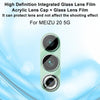 For Meizu 20 5G imak Integrated Rear Camera Lens Tempered Glass Film