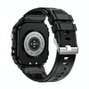 G45 2.01 inch Screen Silicone Strap 10m Waterproof Smart Watch, Support Flashlight / Bluetooth Call / HRV(Black)