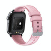 QS08 PRO 1.83 inch BT5.2 Smart Sport Watch, Support Sleep / Heart Rate / Blood Oxygen / Temperature / Blood Pressure Health Monitor(Black+Pink)
