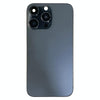 iPhone XR Back Cover, iP15 Pro Style (Blue)