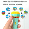 3 Sets Children Early Education Luminous Projection Flashlight, Specification: Purple + 80 Patterns
