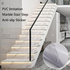 PVC Imitation Marble Stair Step Anti-Slip Sticker Self-Adhesive Decorative Wall Sticker, Specification: Twill Style,100x18cm(FLT-002)