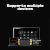 IPEGA Mechanical Gamepad Tablet Cell Phone Stretch Wireless Bluetooth Grip For N-S / P3 / PC / Switch / Android / IOS, Product color: Black