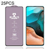 For Xiaomi Redmi K30 Pro 25 PCS 9H HD Large Arc High Alumina Full Screen Tempered Glass Film