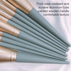 10 PCS / Set Makeup Brush Corn Silk Fiber Hair Loose Powder Brush Face And Eye Makeup Brush, Style:Without Bag