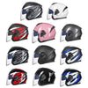 GXT Electric Vehicle Four Seasons Sun Protection & Windshield Double Lens Helmet, Size: M(Light Pink)