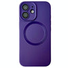 For iPhone 11 Metallic Paint CD Texture MagSafe TPU Phone Case(Dark Purple)