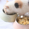 Pink Dual Pet Bowl Stainless Steel Cat Dog Food Water