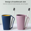 Couple Creative Simple Home with Handle Wash Brushing Cup(Pink)