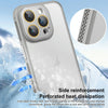 For iPhone 15 Plus Hardware Side Cooling Skin Feel Frosted Phone Case with Lens Film(Gold)