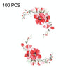 100 PCS Small Fresh Waterproof Temporary Back Tattoo Stickers(RC-159)