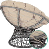 100x100cm Multifunctional Round Thickened Soft Hammock Cradle Cushion(White)