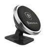 Baseus 360 Degree Rotatable Universal Magnetic Mount Holder with Sticker for iPhone, Galaxy, Huawei, Xiaomi, LG, HTC and Other Smart Phones(Silver)