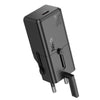 hoco AC25 Mini Single Port PD30W Universal Travel Charger(Black)