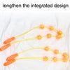 3PCS Plastic Back Puller Shoulder Waist Back Manual Roller Massager, Style: Two Wheels (Yellow)