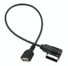 Multimedia Digital Audio AMI to USB Adapter Cable for Audi(Black)
