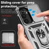 For Samsung Galaxy S25+ 5G Sliding Camshield Holder Phone Case(Silver)