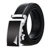 Dandali Casual Men Automatic Buckle Belt Business Soft Leather Pants Band, Length (cm): 125cm(ZD-24)