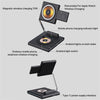 KTM8 15W 3 in 1 Portable Folding Magnetic Wireless Charger (White)