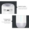 FUQINS Water Cup Mini Air Humidifier USB Colorful Night Light Car Home Silent Aromatherapy Diffuser(Pink)