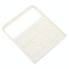 Motorola Razr 40 Upper Back Cover Replacement (White)