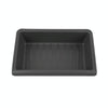 For Tesla Model Y 2021-2023 TPE Storage Organizer Under Car Seat, Style:without Cover(Black)