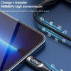WK WDC-166i 6A 8 Pin Intelligent Digital Display Charging Data Cable, Length: 1m