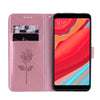 Rose Embossed Horizontal Flip Environmental PU Leather Case for Xiaomi Redmi S2, with Holder & Card Slots & Wallet (Rose Gold)