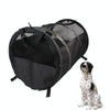 Foldable Pet Car Carrier Bag, Small (Black) - Durable & Breathable