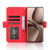 For vivo V40e 5G / iQOO Z9S 5G Skin Feel Calf Texture Card Slots Leather Phone Case(Red)