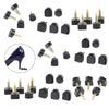 High Heels Heel Studs Mute Wear-resistant Replacement Heel, Color: Black (30 In 1)