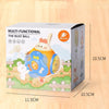 Infant Puzzle Busy Hand Grasping Ball Baby Grasping Sensory Training Early Learning Toys(Rabbit)
