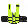Inflatable Dog Life Jacket, Medium (52-70cm Chest), Fluorescent Green