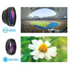 0.45X Ultra Wide Macro Combination Phone Lens with Clip(APL-0.45XWM)