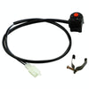 Motorcycle Modification Accessories ATV Switch Headlight Control Power Failure Start Speaker Overtaking Light Switch(Red)