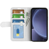 For Samsung Galaxy S25+ 5G R64 Texture Horizontal Flip Leather Phone Case(White)