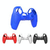 For PS5 Gamepad Silicone Protective Case Anti-Skid Soft Silicone Cover, Color: Black