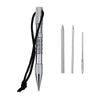 Umbrella Rope Needle Marlin Spike Bracelet DIY Weaving Tool, Specification: 4 PCS / Set Silver